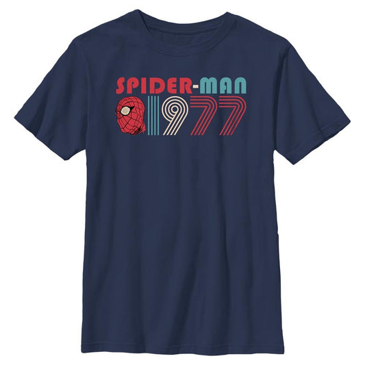 Boy's Marvel Superhero Spider - Man Beyond Amazing SPIDERMAN 1977 RETRO T-Shirt - T-Shirt - Hero Merch Store