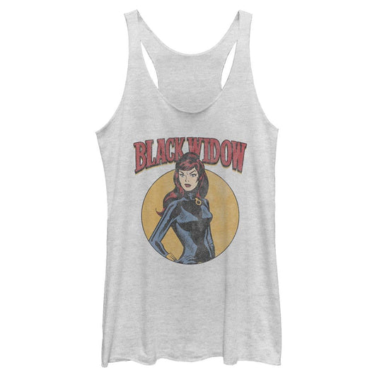 Junior's Marvel Superhero Black Widow Tank Top - Tank Top - Hero Merch Store