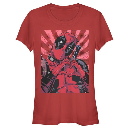 Junior's Marvel Superhero CloseHeart Pool T-Shirt - T-Shirt - Hero Merch Store