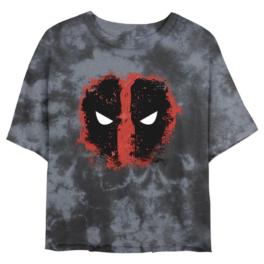 Junior's Marvel Superhero Dead Eyes Bombard Tie - Dye T-Shirt - Bombard Tie - Dye T-Shirt - Hero Merch Store