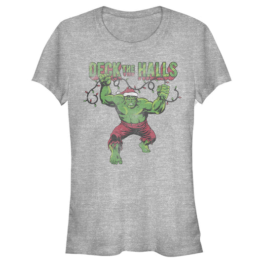 Junior's Marvel Superhero Deck Hulk T-Shirt - T-Shirt - Hero Merch Store