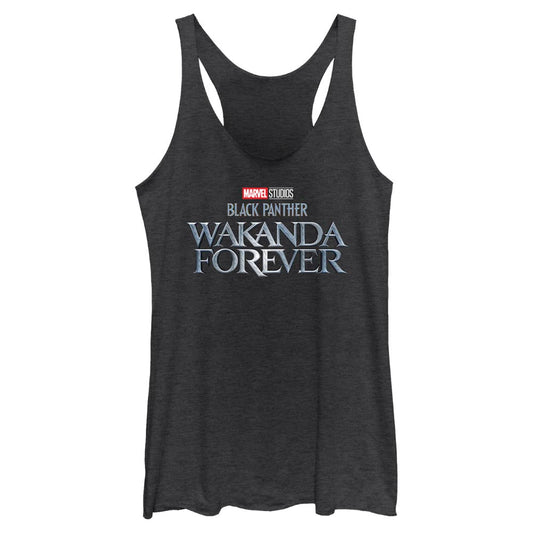 Junior's Marvel Superhero Wakanda Forever Metal Tank Top - Tank Top - Hero Merch Store