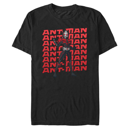 Men's Marvel Superhero Ant - Man Text Wall T-Shirt - T-Shirt - Hero Merch Store