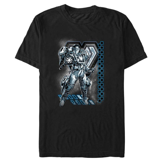 Men's Marvel Superhero Black Panther Wakanda Forever Iron Heart Hero Shot T-Shirt - T-Shirt - Hero Merch Store