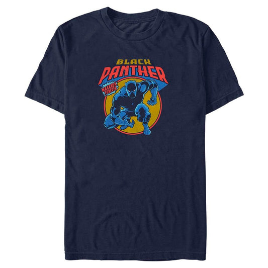 Men's Marvel Superhero Classic Black Panther Man T-Shirt - T-Shirt - Hero Merch Store