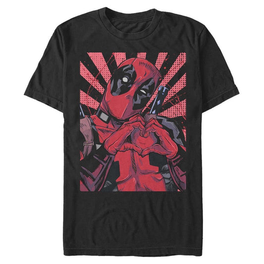 Men's Marvel Superhero Close Heart Pool T-Shirt - T-Shirt - Hero Merch Store