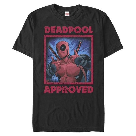 Men's Marvel Superhero Deadpool Approved T-Shirt - T-Shirt - Hero Merch Store