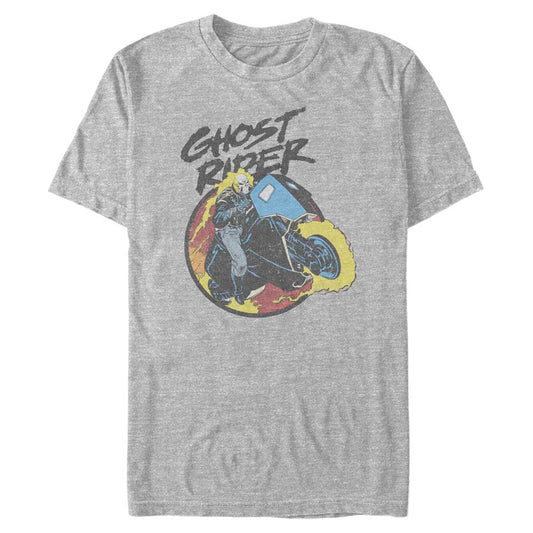 Men's Marvel Superhero Ghost Rider 90S T-Shirt - T-Shirt - Hero Merch Store