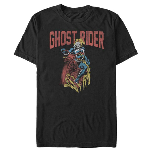 Men's Marvel Superhero Simple Ghost T-Shirt - T-Shirt - Hero Merch Store