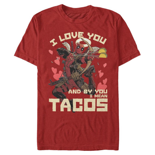 Men's Marvel Superhero Taco Love T-Shirt - T-Shirt - Hero Merch Store