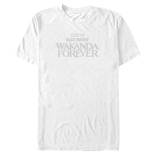 Men's Marvel Superhero Wakanda Forever Clear T-Shirt - T-Shirt - Hero Merch Store