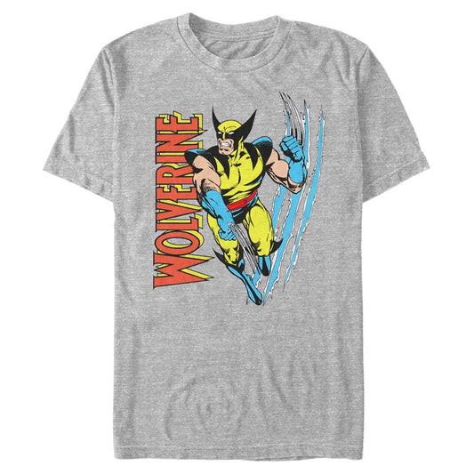 Men's Marvel Superhero Wolvie Claw Flip T-Shirt - T-Shirt - Hero Merch Store