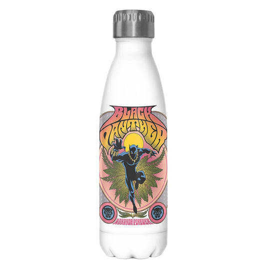 Superhero Drinkware Marvel Superhero Black Panther Gig 17oz Stainless Steel Bottle - 17oz Stainless Steel Bottle - Hero Merch Store