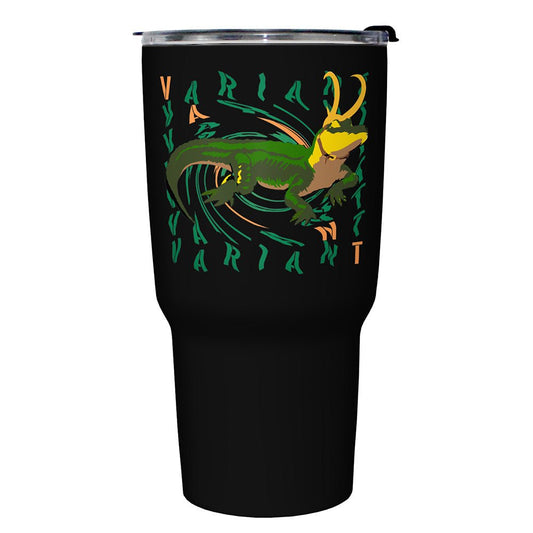 Superhero Drinkware Marvel Superhero Loki Deviance 27oz Stainless Steel Bottle - 27oz Stainless Steel Bottle - Hero Merch Store