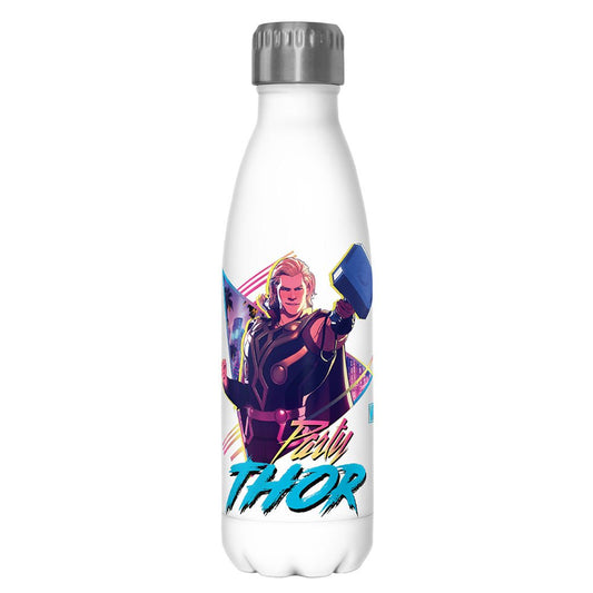 Superhero Drinkware Marvel Superhero What If Party Thor 17oz Stainless Steel Bottle - 17oz Stainless Steel Bottle - Hero Merch Store